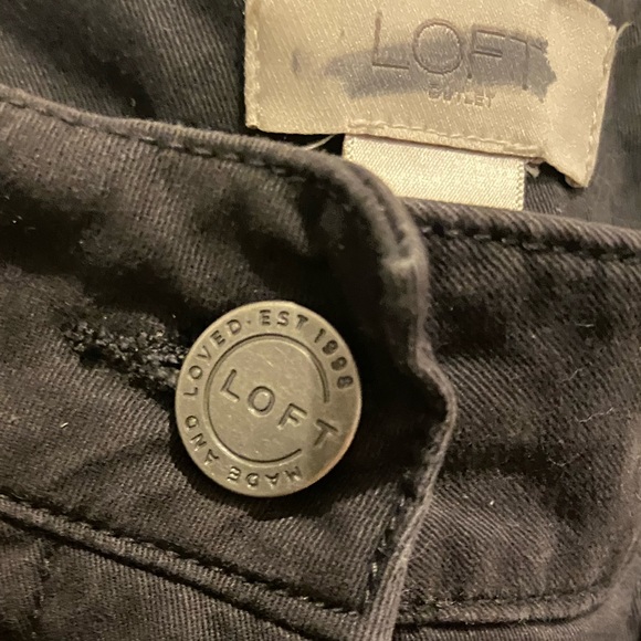 LOFT Modern Skinny Chino 10 Gray - Picture 2 of 6